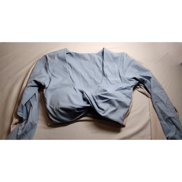 Peachy Bunz LS Crop Shirts Size Small 7 Total Lot Various Colors - Picture 6 of 11